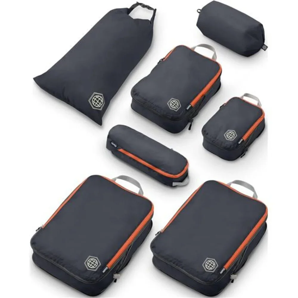 Large Compression Packing Cubes for Travel-Packing Cube Luggage Organizers